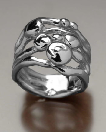 Pebble Ring Sterling Silver