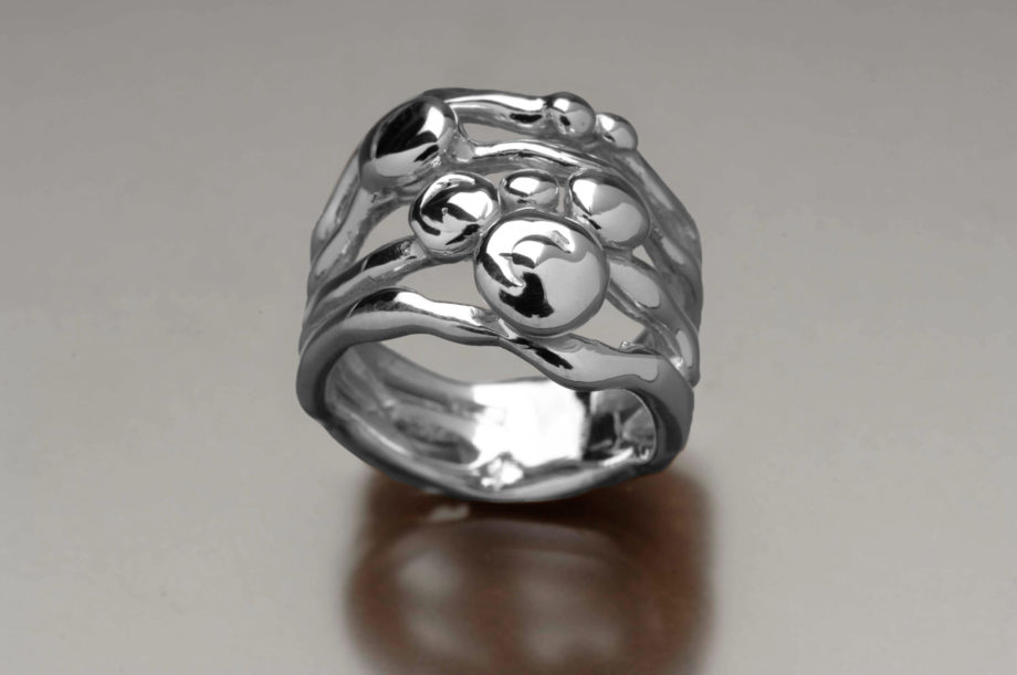 Pebble Ring Sterling Silver